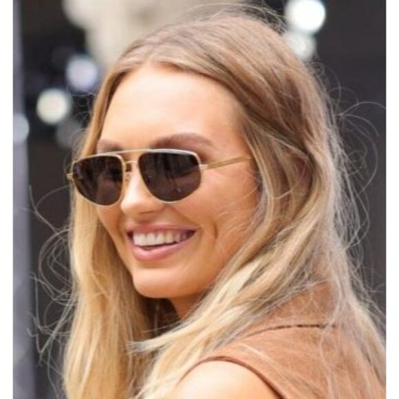 NEW BOTTEGA VENETA BV1125S 001 AVIATOR BLACK UNISEX SUNGLASSES BOTTEGA VENETA - Picture 2 of 11